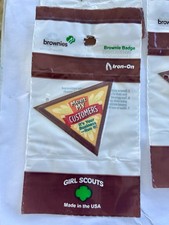 Girl Scout Brownie Badge Meet My Customers Iron On Patch New