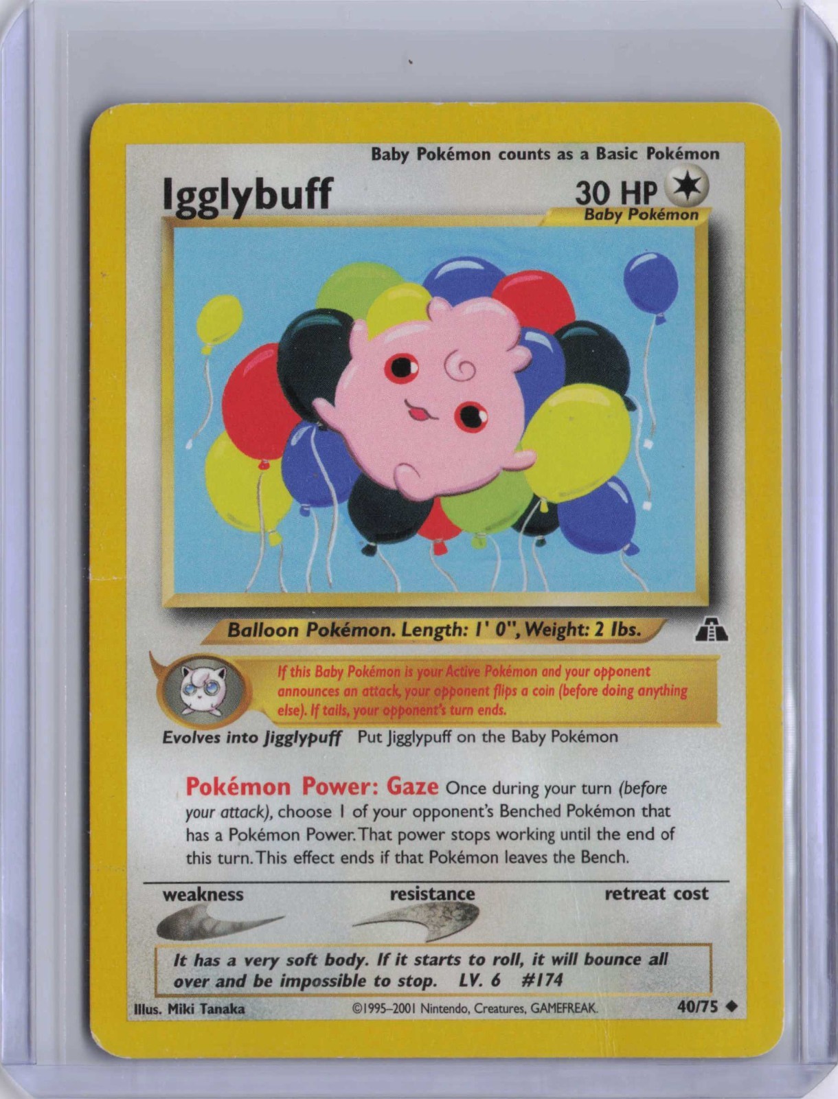 Igglybuff 40/75 Neo Discovery 