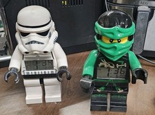 LEGO Figur XXL Wecker  Star Wars / Ninjago digitale Uhr / mit Weckfuntion