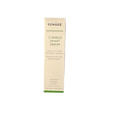 SONAGE C Shield Smart water-based  Serum 0.5oz New In Box
