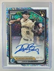 Jaron DeBerry 2024 Bowman Chrome Draft Sparkle Refractor Auto 1st RC /71