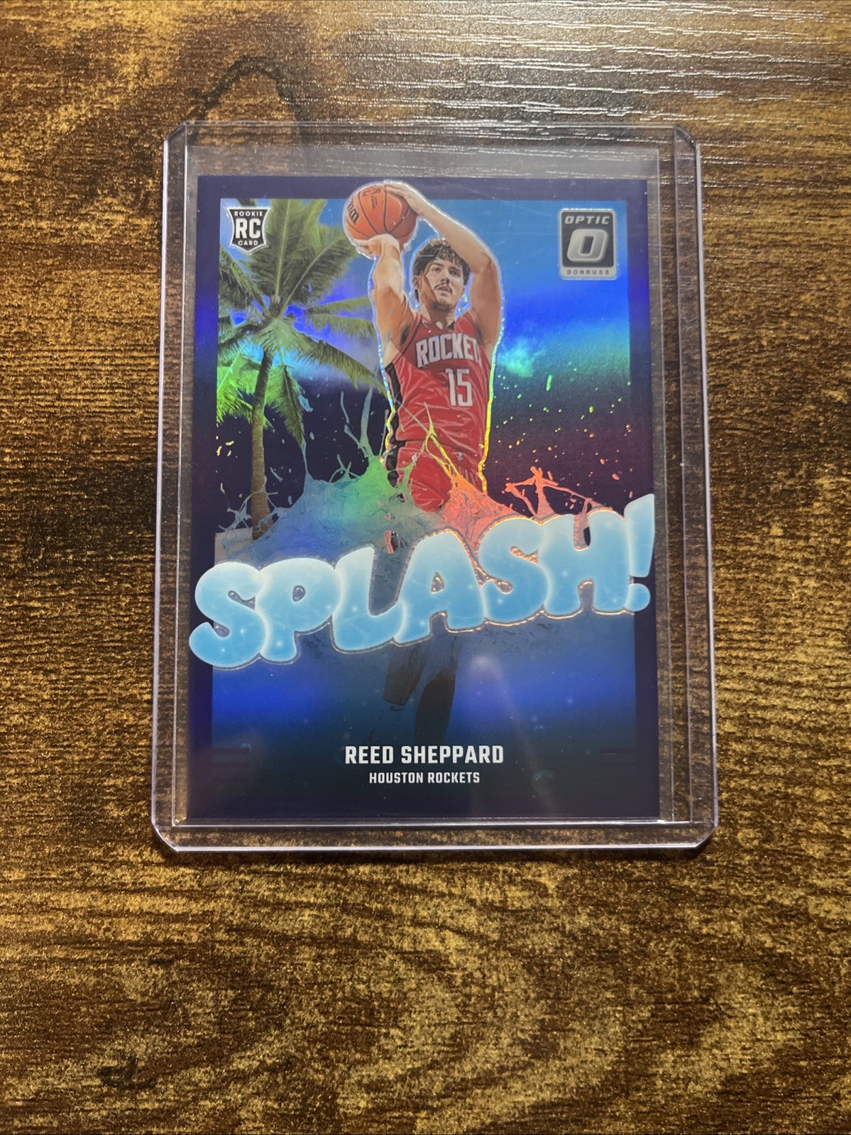 2024-25 Panini Donruss Optic - Reed Sheppard (RC) Splash Purple Holo