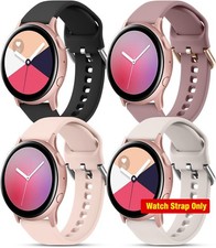 4 Pack Only Strap For Samsung Galaxy Watch 40mm Sport Silicone Adjustable