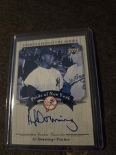 2003 Upper Deck Yankees Signature Series Al Downing Pride of New York Auto