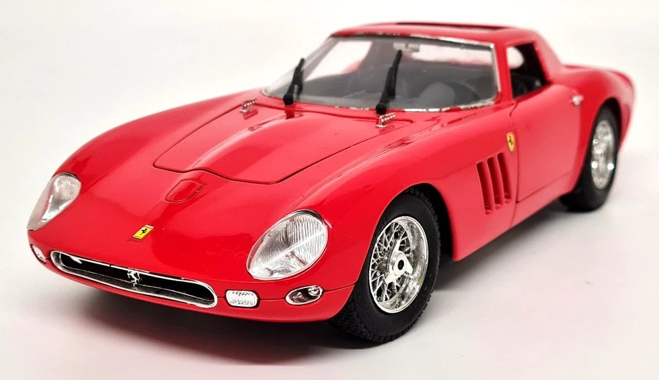Guiloy 1/18 Ferrari 250 GTO 1964 Rosso Red Diecast Scale Model Car - Image 3 of 4
