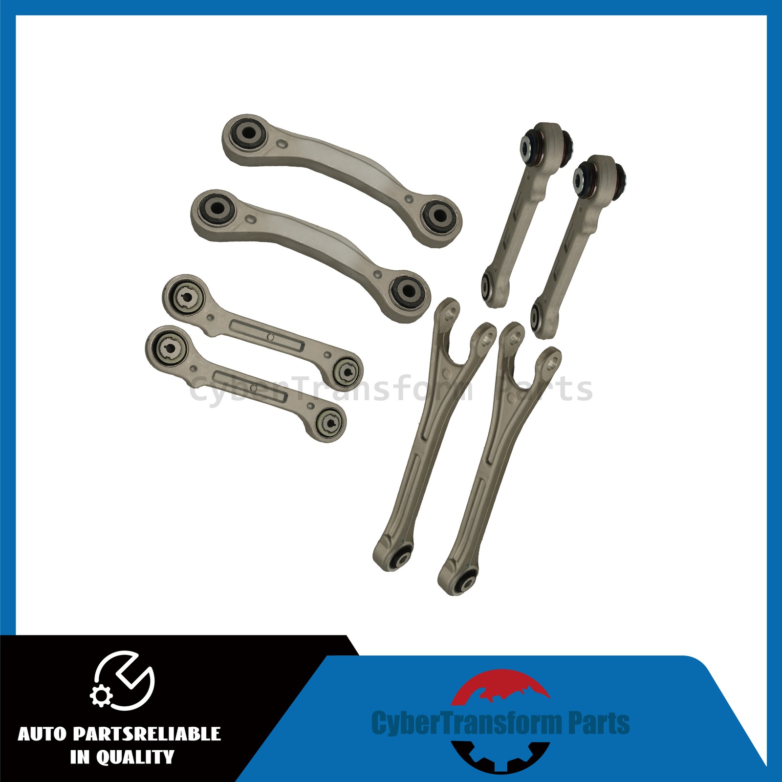 8PCS For 2017+ Maserati Levante Rear Suspension Control Arm Kit US