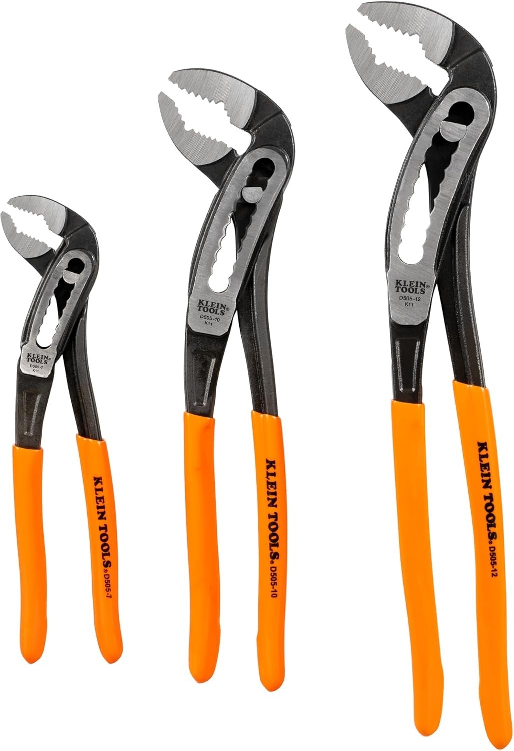 Classic 3-Piece Klaw Pump Pliers Set - 7