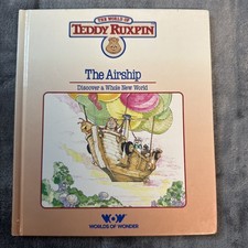 Teddy Ruxpin The Airship - HC Book ONLY Vintage 1985
