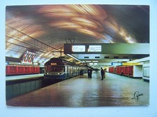 CPA 75 carte postale Paris métro RATP ligne Boissy St Léger station Nation 1977