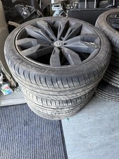 VW Tiguan R Line Suzuka Alloys Wheel Set 20 Inch with Tyres Black