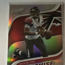 Panini 2023 Prestige Michael Vick Franchise Favorites FF-12 Atlanta Falcons NFL