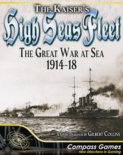 Compass Games The Kaisers High Seas Fleet - The Great War At Sea 1914-18