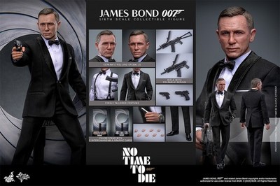 James Bond 007 No Time To Die 1/6 Scale Figure by Hot Toys MINT/SEALED 16JHT200