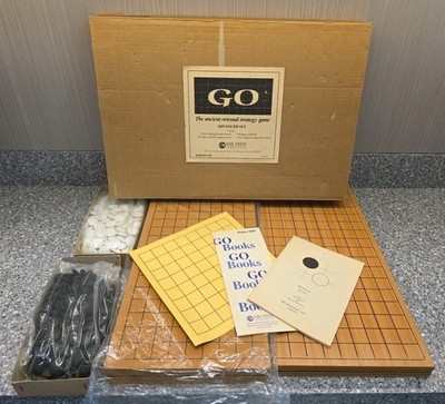 Vintage ISHI Press Go Game Advanced Set Ancient Oriental Strategy BS405 Japan