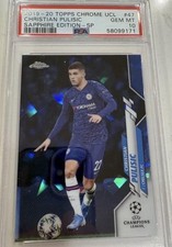 2019-20 Topps Chrome Sapphire Edition UEFA Champions League Soccer Cards Checklist and Odds 18