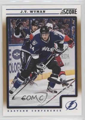 2012-13 Score Gold Rush JT Wyman #428 0d7y