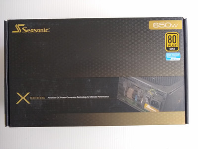 Seasonic X-Series X-650 SS-650KM 80 Plus Gold Power Supply