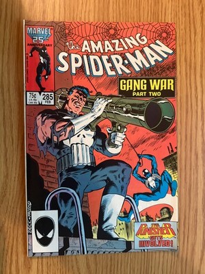 Amazing Spider-Man #285 -Punisher App  - NM -Marvel Comics 1987