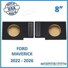 Ford Maverick 2023 8" Sub Box Dual Sealed Subwoofer Enclosure