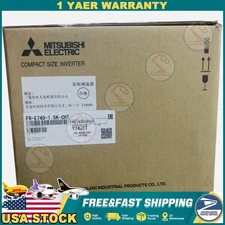 NEW MITSUBISHI FR-E740-1.5K-CHT COMPACT FREQUENCY INVERTER PLC MODULE