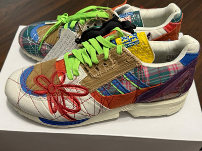 adidas Sean Wotherspoon ZX 8000 Super Earth GZ3088 Patchwork Multicolor
