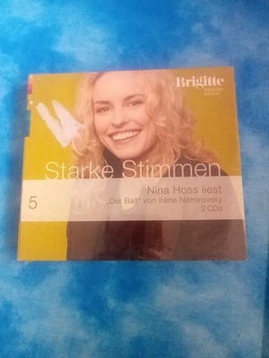 CD Starke Stimmen Hörbuch Brigitte Neu 2CDs Nina Hoss liest 