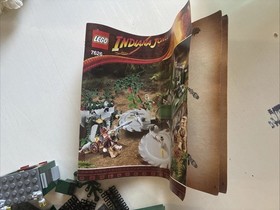 Lego Indiana Jones 7626 Jungle Cutter Set 2008 Not Complete Retired W Stickers