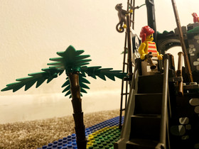 Vintage Lego Pirates Set #6270 Forbidden Island 100% COMPLETE w/ box and instr.