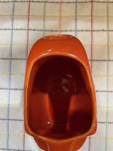 Fiesta Juice Pitcher Red Vintage Excellent 30 Ounces - Picture 16 of 16