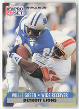 1991 Pro Set Football # 631 - 850 - Pick Your Card!