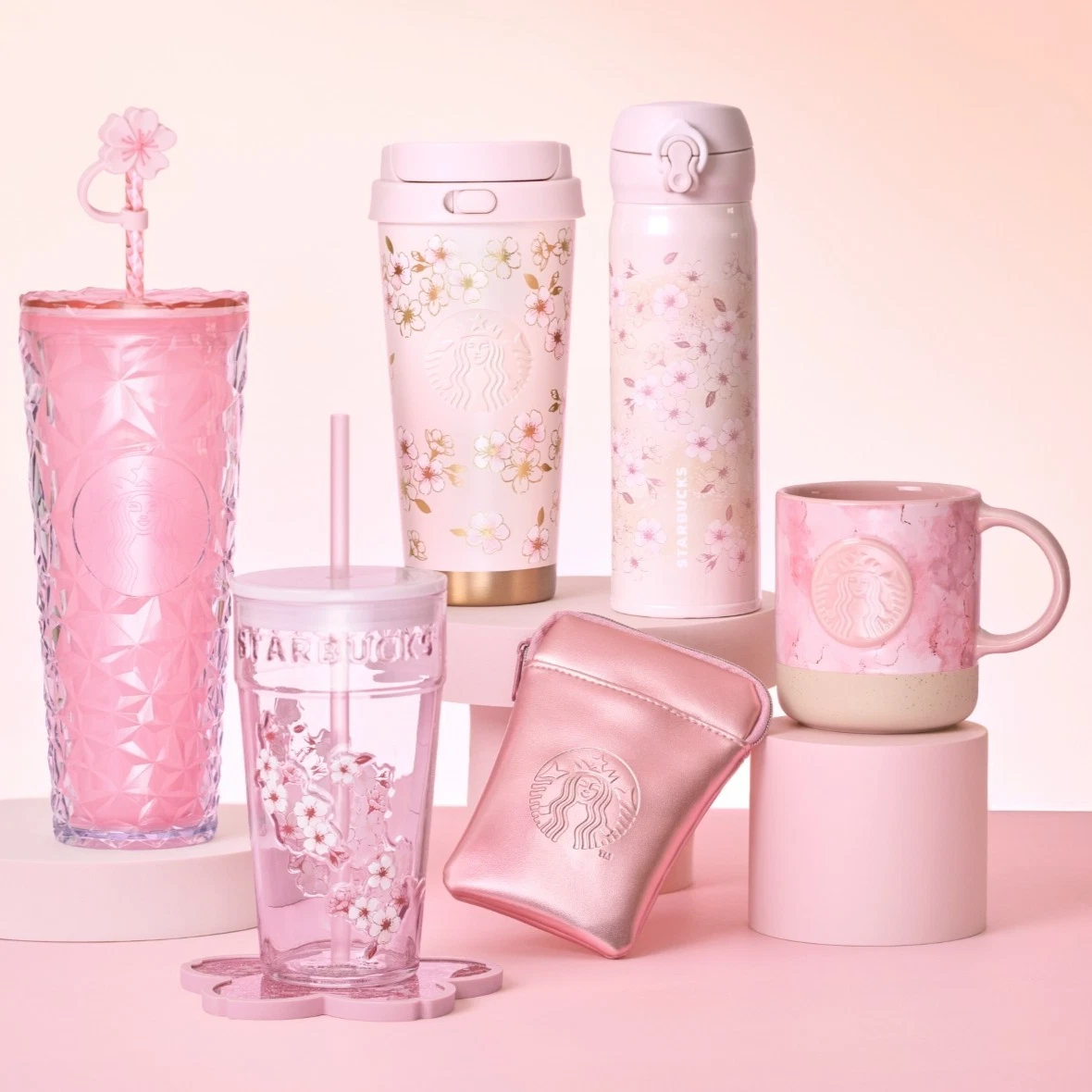 Starbucks Stainless Steel Pink Vacuum Flasks & Mugs for sale - eBay