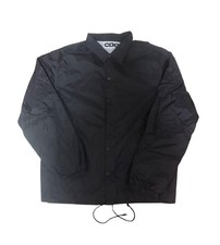 COMME des GARCONS Black Nylon Jacket Unisex Waterproof Coat -From Japan