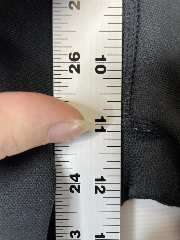 L.L.Bean Pants Womens Medium Black Lightweight Base Layer Thermal Leggings Soft - Image 3 of 4