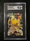 2016 Pokemon Red & Blue Collection Pikachu EX XY124 Black Star Promo SGC 9.5
