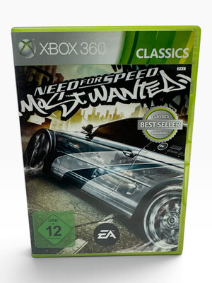 Need for Speed Most Wanted Microsoft Xbox 360 Game Game With Manual