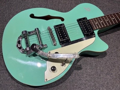 Duesenberg DJP-SP Used Maple Neck Rosewood Fingerboard Surf Green w/Soft Case