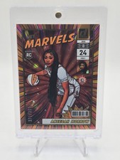 2025 Panini Donruss WNBA- Aneesah Morrow Net Marvels Orange Holo /399