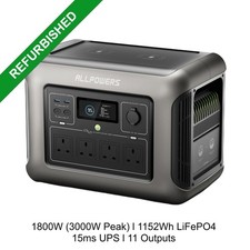 ALLPOWERS R1500 Portable Power Station 3000W Peak 1152Wh Generator Supply RV