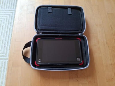 Atomos Ninja Flame 4k recorder mit 3 Akkus und Tasche + HDMI Kabel