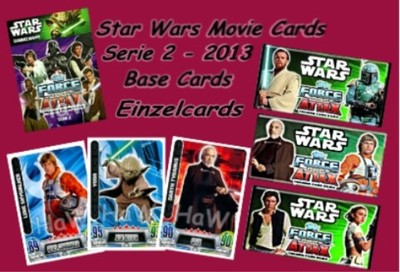 Star Wars Movie Cards - Serie 2 - Basecards 169 - 192 oder 5 bzw 10 aussuchen