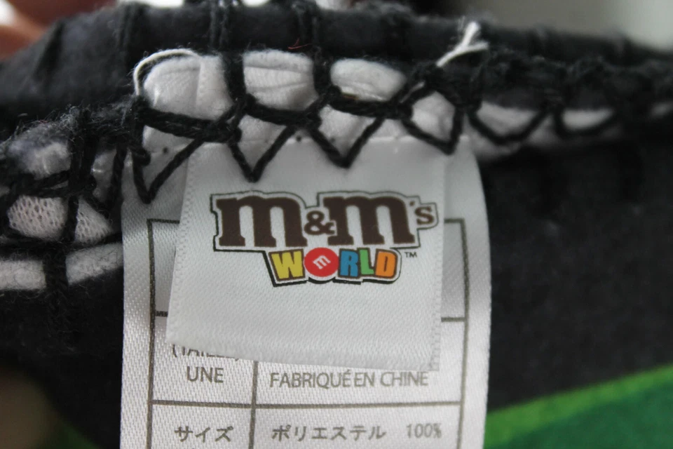 M&M’s World Kids Multi-Colored Characters Print One Size Plaid Wrap - Image 3 of 4