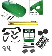 Grille/Upper Hood/Fuel Door Kit/Mounting Seal Kit/Sticker fits John Deere 4500