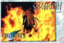 Sephiroth FINAL FANTASY VII FF7 SQUARE japanese card Japan Bandai No.60 1997 F/S