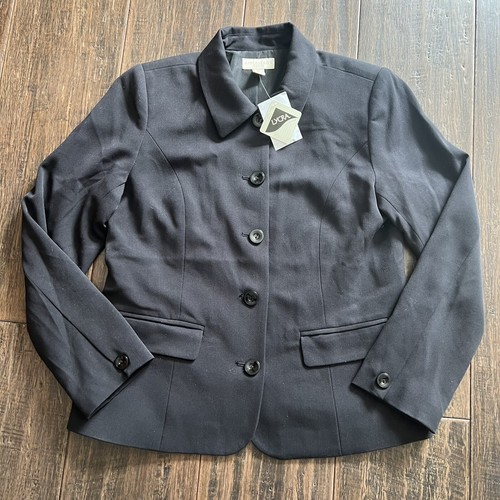 Appleseeds Blazer Petites size 8 Black NWT Lycra eBay