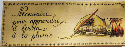 Vintage Brause Calligraphy Pen Set from Cartes du Coeur New  Orleans in 1978