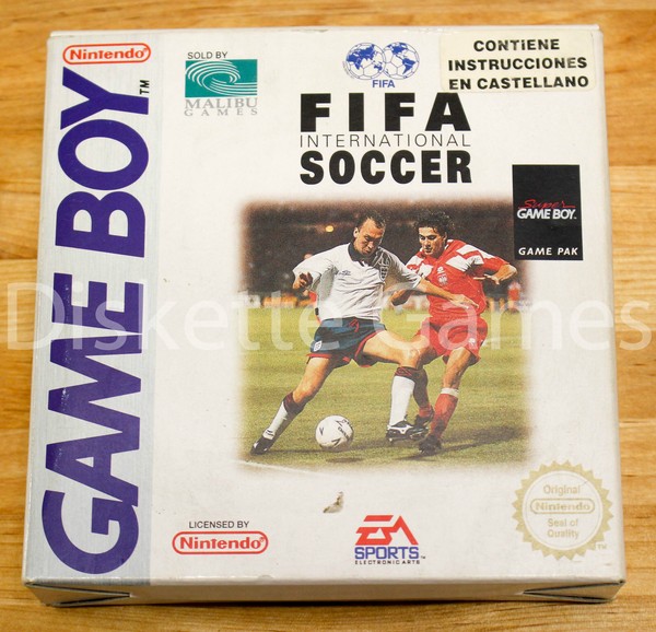 FIFA INTERNATIONAL SOCCER - GAMEBOY GB GAME BOY - PAL ESPAÑA - 94 1994