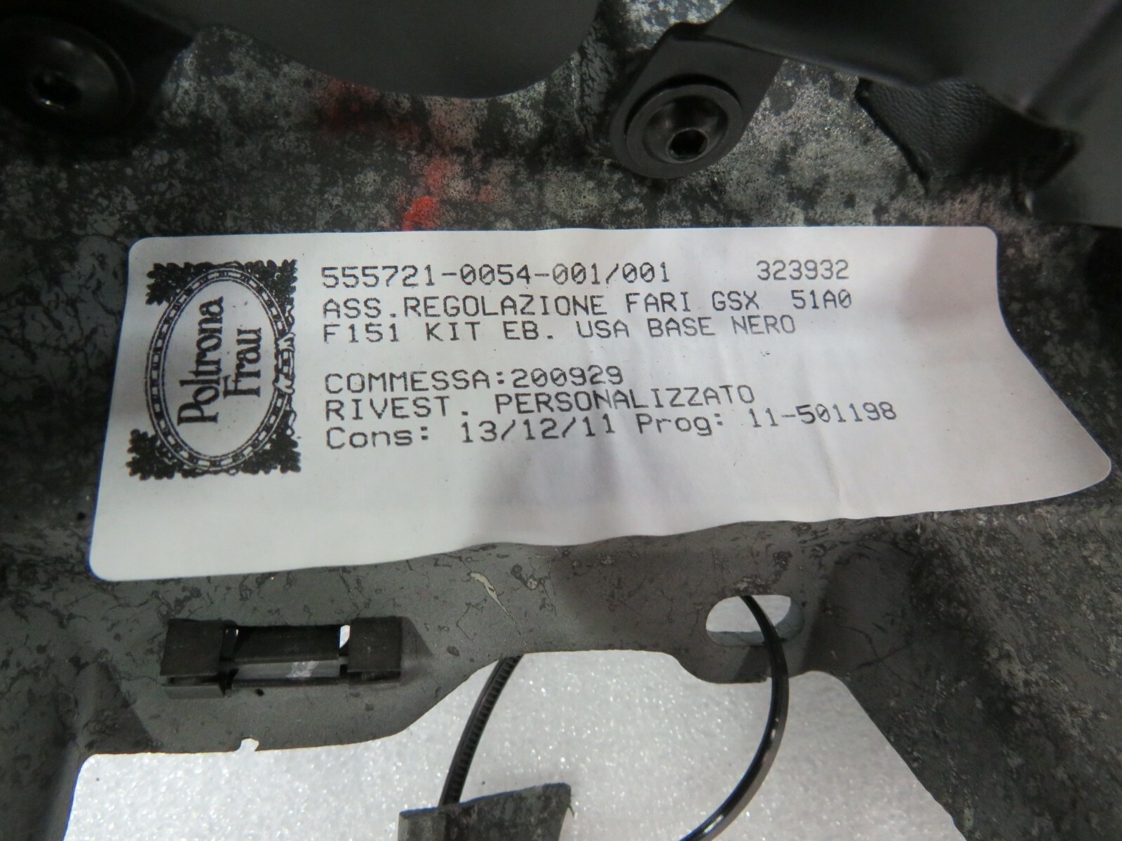 Ferrari FF, LH, Left, Front Corner Dash Assembly, Used, Damaged, P/N 819963