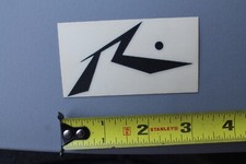 Rusty Surfboards Black R Original Surf V62A Vintage Surfing STICKER Window DECAL