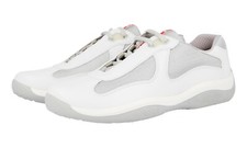 PRADA Mens Shoes Americas Cup Ps0906 Patent Leather SNEAKERS Sz 8 for sale  online | eBay