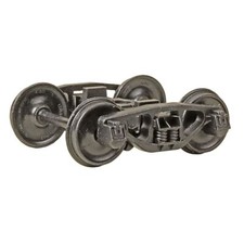 NEW Kadee 2 Rail AAR Metal Trucks with 33" Smooth Back Metal Wheels O Scale